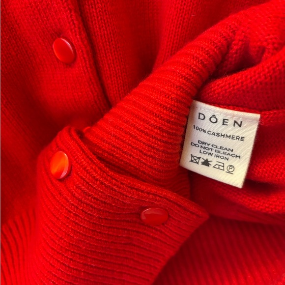 NWOT Doen Fairchild Cashmere Cardigan - Picture 7 of 8